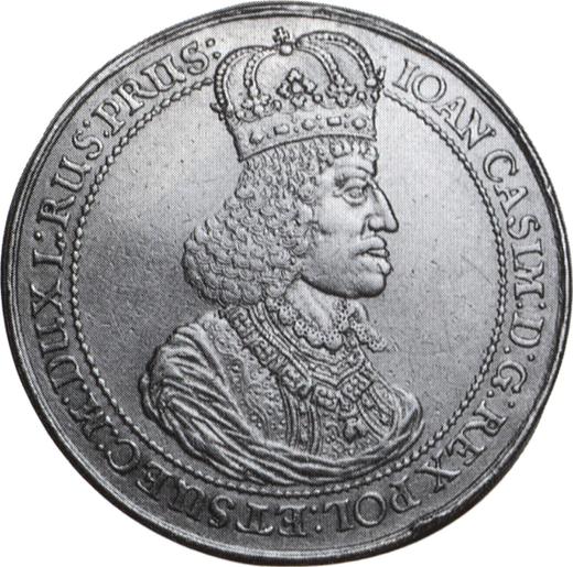 Awers monety - Donatywa 12 dukatów 1650 GR "Gdańsk" - cena złotej monety - Polska, Jan II Kazimierz