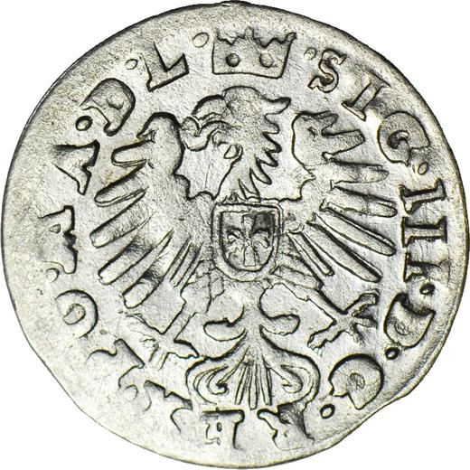 Awers monety - 1 grosz 1009 (1609) "Litwa" - cena srebrnej monety - Polska, Zygmunt III