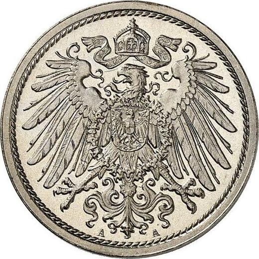 Reverso 10 Pfennige 1915 A "Tipo 1890-1916" - valor de la moneda  - Alemania, Imperio alemán
