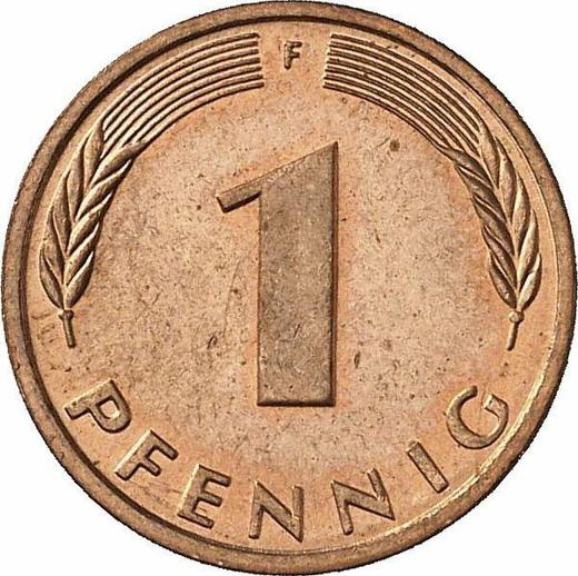 Аверс монеты - 1 пфенниг 1993 года F - цена  монеты - Германия, ФРГ
