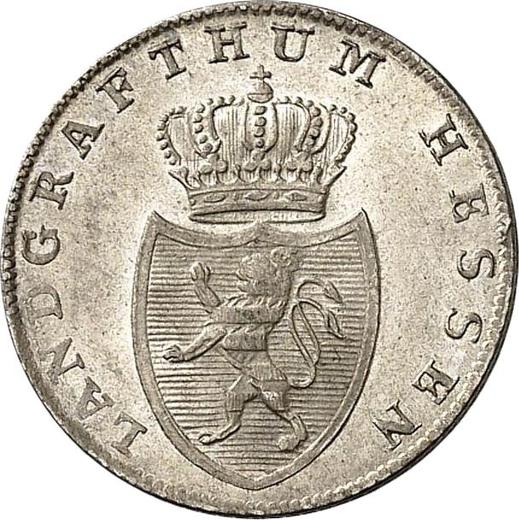 Аверс монеты - 3 крейцера 1840 года - цена серебряной монеты - Гессен-Гомбург, Филипп Август Фридрих