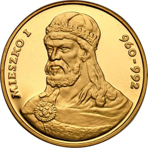 Реверс монеты - 2000 злотых 1979 года MW "Мешко I" Золото - цена золотой монеты - Польша, Народная Республика