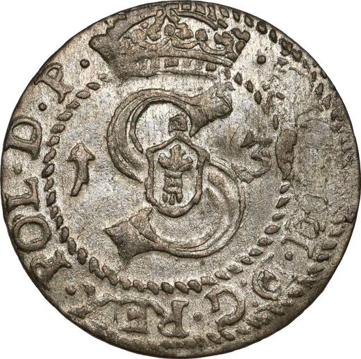 Awers monety - Szeląg 1613 "Mennica malborska" - cena srebrnej monety - Polska, Zygmunt III