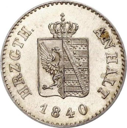 Anverso 6 Pfennige 1840 - valor de la moneda de plata - Anhalt-Dessau, Leopoldo Federico