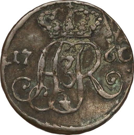 Аверс монеты - Шеляг 1760 года DB "Торуньский" - цена  монеты - Польша, Август III