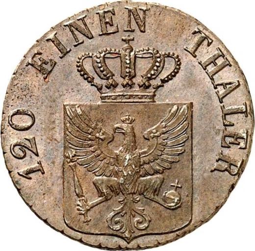Аверс монеты - 3 пфеннига 1840 года D - цена  монеты - Пруссия, Фридрих Вильгельм III