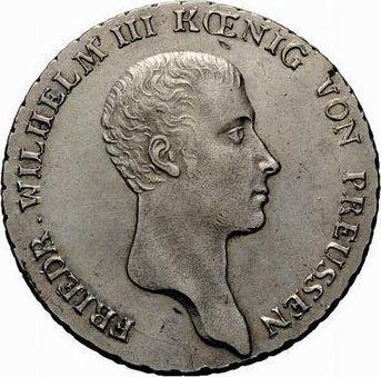 Аверс монеты - Талер 1816 года B "Тип 1809-1816" - цена серебряной монеты - Пруссия, Фридрих Вильгельм III