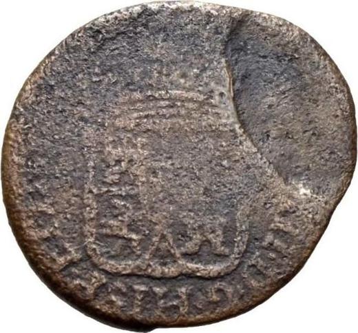 Anverso 1 cuarto 1783 M - valor de la moneda  - Filipinas, Carlos III