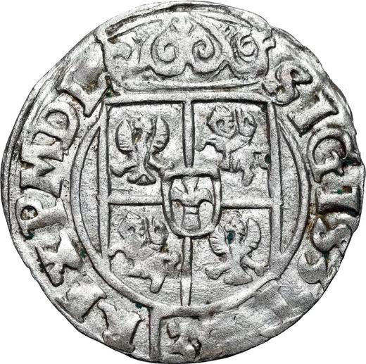Rewers monety - Półtorak 1628 "Mennica bydgoska" Falsyfikat z epoki - cena srebrnej monety - Polska, Zygmunt III