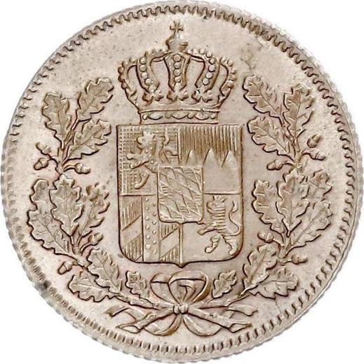 Аверс монеты - 1/2 крейцера 1853 года - цена  монеты - Бавария, Максимилиан II