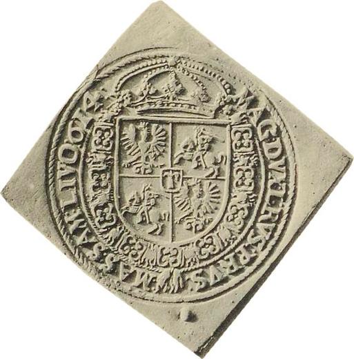 Реверс монеты - Талер 1614 года Клипа - цена серебряной монеты - Польша, Сигизмунд III Ваза