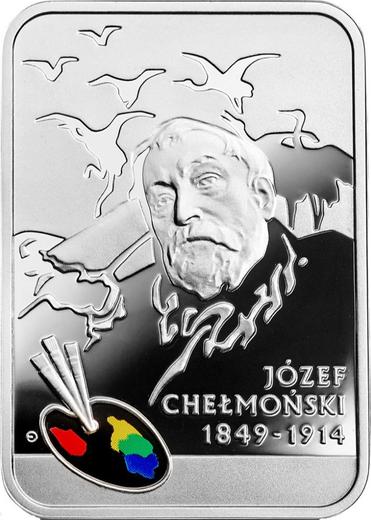 Reverse 20 Zlotych 2014 MW "Jozef Chelmonski" - Silver Coin Value - Poland, III Republic after denomination
