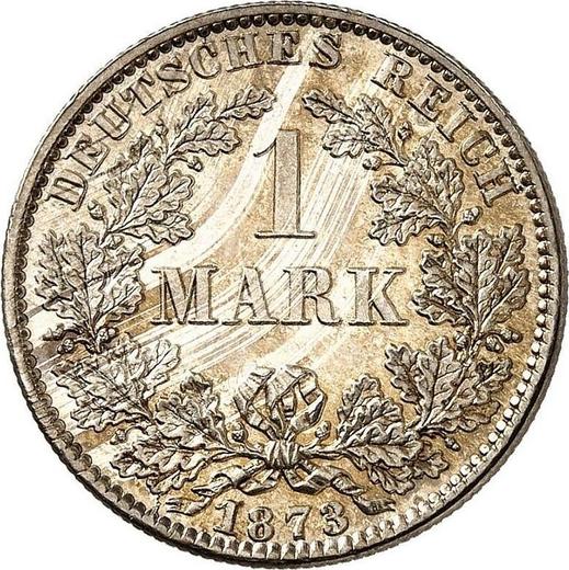 Аверс монеты - 1 марка 1873 года A "Тип 1873-1887" - цена серебряной монеты - Германия, Германская Империя