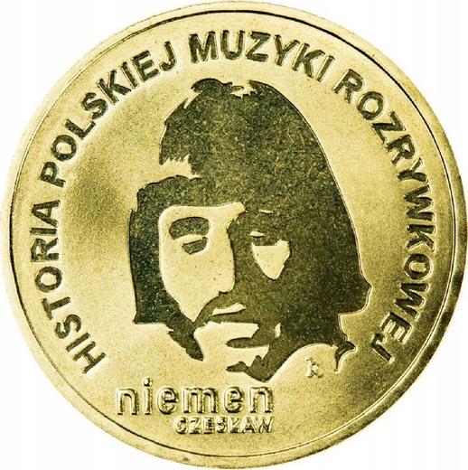 Реверс монеты - 2 злотых 2009 года MW RK "Чеслав Немен" - цена  монеты - Польша, III Республика после деноминации