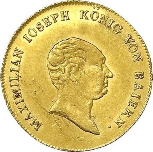 Аверс монеты - Дукат 1813 года - цена золотой монеты - Бавария, Максимилиан I