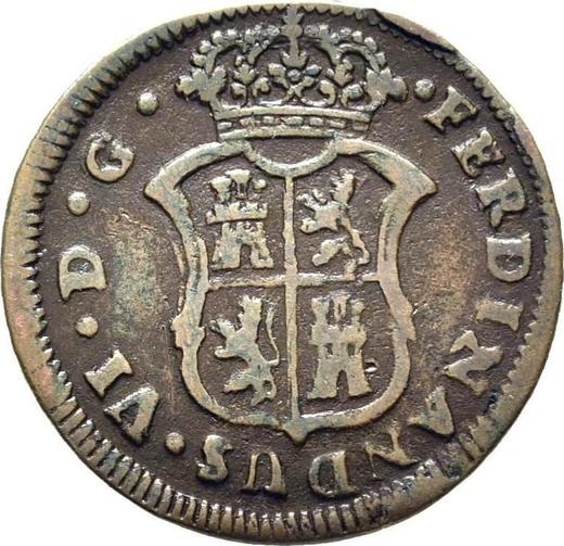 Awers monety - Ardite 1754 - cena  monety - Hiszpania, Ferdynand VI