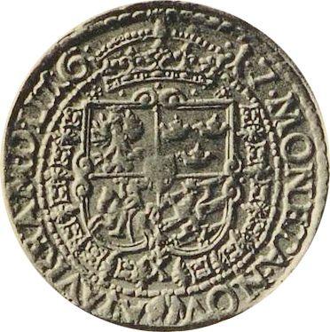 Rewers monety - 10 Dukatów (Portugał) 1617 "Litwa" - cena złotej monety - Polska, Zygmunt III