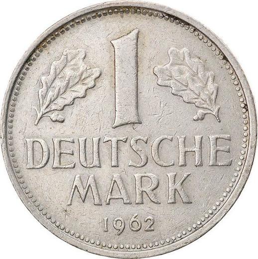 Obverse 1 Mark 1962 F -  Coin Value - Germany, FRG