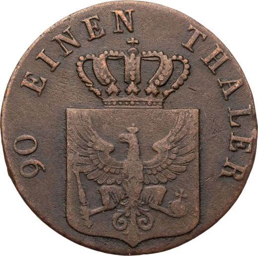 Anverso 4 Pfennige 1828 D - valor de la moneda  - Prusia, Federico Guillermo III