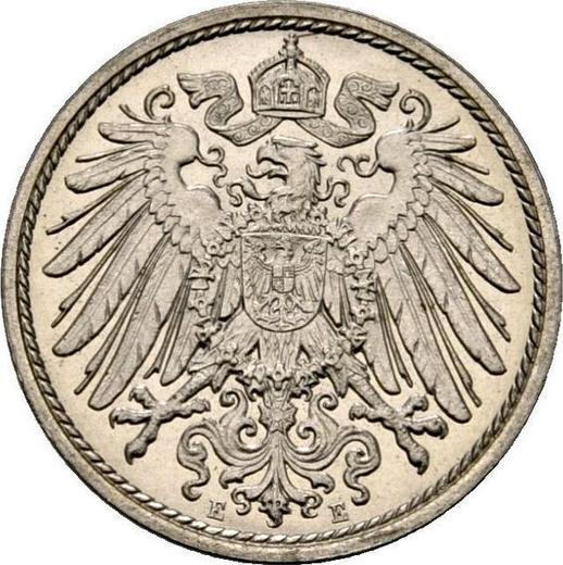 Реверс монеты - 10 пфеннигов 1902 года E "Тип 1890-1916" - цена  монеты - Германия, Германская Империя