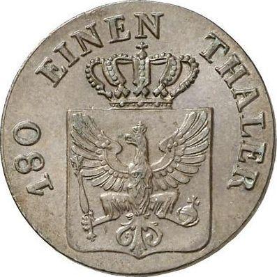 Аверс монеты - 2 пфеннига 1840 года A - цена  монеты - Пруссия, Фридрих Вильгельм III