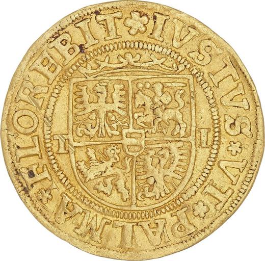 Reverse Ducat 1531 TI - Gold Coin Value - Poland, Sigismund I the Old