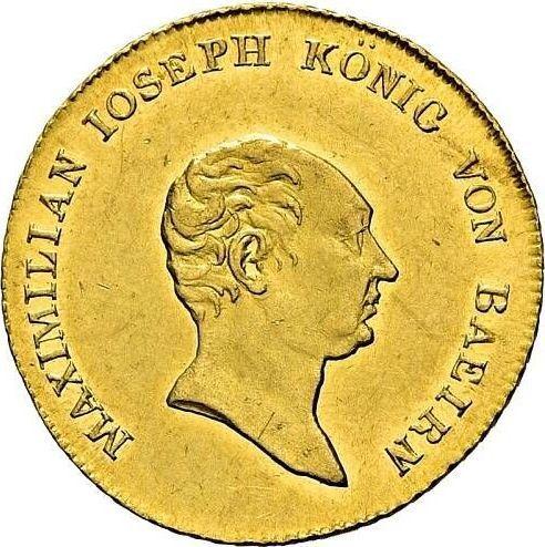 Awers monety - Dukat 1821 "Typ 1807-1825" - cena złotej monety - Bawaria, Maksymilian I