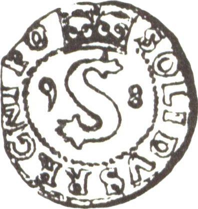 Awers monety - Szeląg 1598 "Mennica wschowska" - cena srebrnej monety - Polska, Zygmunt III