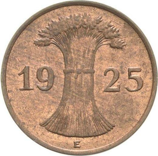 Rewers monety - 1 reichspfennig 1925 E - cena  monety - Niemcy, Republika Weimarska