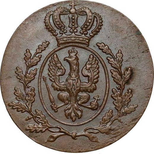 Anverso 1 grosz 1816 A "Gran Ducado de Posen" - valor de la moneda  - Polonia, Dominio Prusiano