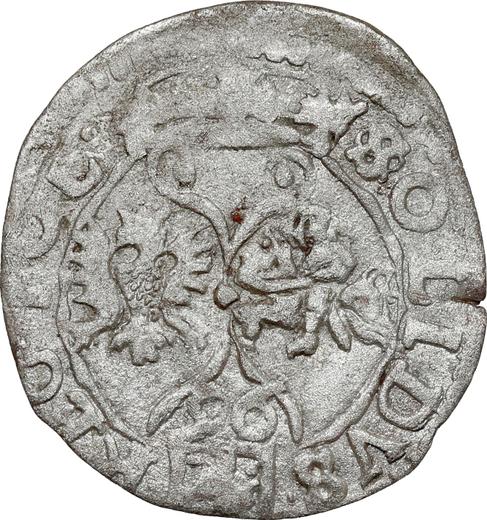 Rewers monety - Szeląg 1596 IF SC "Mennica bydgoska" - cena srebrnej monety - Polska, Zygmunt III
