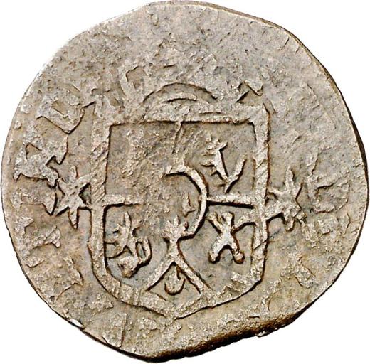 Аверс монеты - 1 куарто 1824 года M "Тип 1817-1830" - цена  монеты - Филиппины, Фердинанд VII