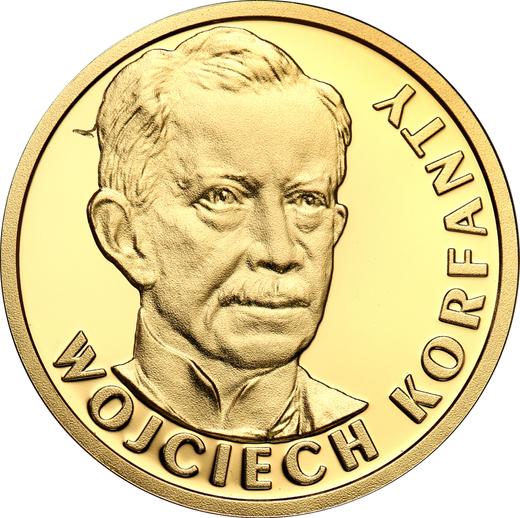 Reverso 100 eslotis 2019 "Wojciech Korfanty" - valor de la moneda de oro - Polonia, República moderna