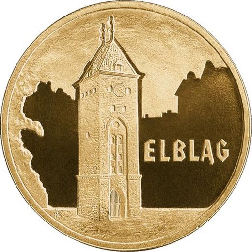 Реверс монеты - 2 злотых 2006 года MW NR "Эльблонг" - цена  монеты - Польша, III Республика после деноминации
