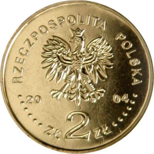 Аверс монеты - 2 злотых 2004 года MW ET "60-летие Варшавского восстания" - цена  монеты - Польша, III Республика после деноминации