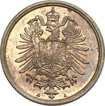 Реверс монеты - 2 пфеннига 1874 года A "Тип 1873-1877" - цена  монеты - Германия, Германская Империя