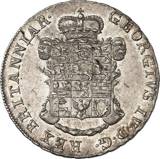 Awers monety - 24 mariengroschen 1820 MC - cena srebrnej monety - Brunszwik-Wolfenbüttel, Karol II