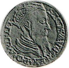 Аверс монеты - Дукат 1564 года "Литва" - цена золотой монеты - Польша, Сигизмунд II Август
