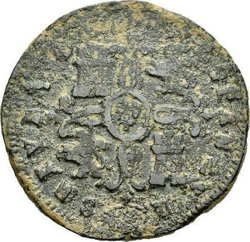 Реверс монеты - 8 мараведи 1837 года PP "Номинал на аверсе" Пьедфорт - цена  монеты - Испания, Изабелла II