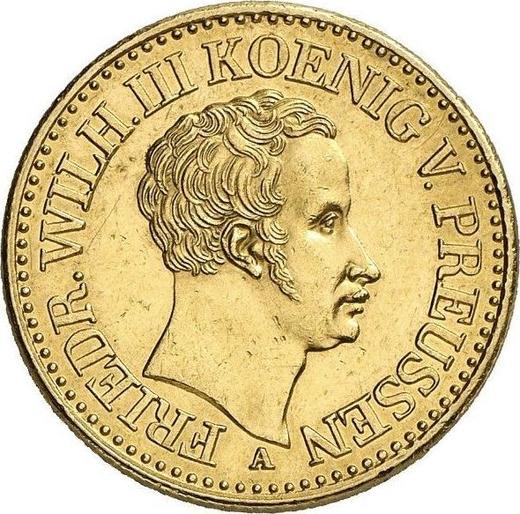 Awers monety - Podwójny Friedrichs d'or 1830 A - cena złotej monety - Prusy, Fryderyk Wilhelm III