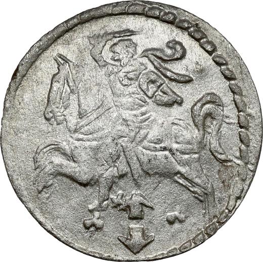 Реверс монеты - Двойной денарий 1609 года "Литва" - цена серебряной монеты - Польша, Сигизмунд III Ваза