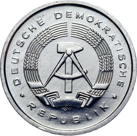 Реверс монеты - 5 пфеннигов 1989 года A - цена  монеты - Германия, ГДР
