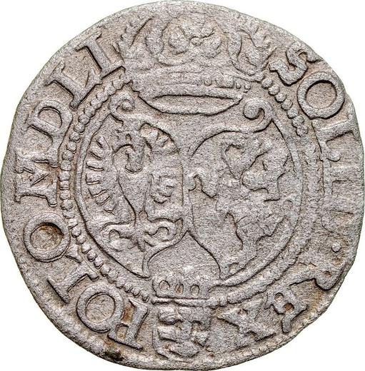 Rewers monety - Szeląg 1594 IF "Mennica olkuska" - cena srebrnej monety - Polska, Zygmunt III
