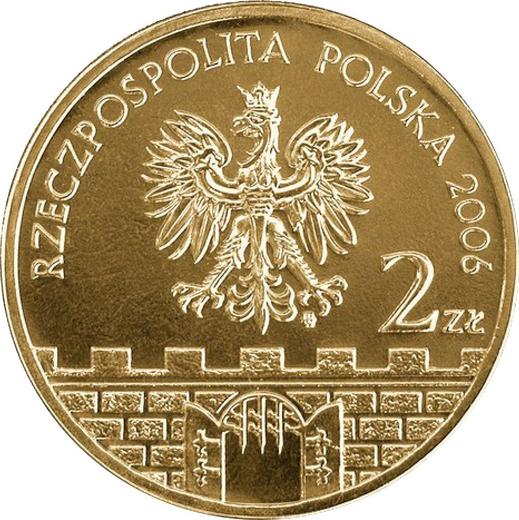 Anverso 2 eslotis 2006 MW NR "Nowy Sącz" - valor de la moneda  - Polonia, República moderna