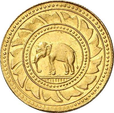 Rewers monety - Tot (8 batów) 1894 - cena złotej monety - Tajlandia, Rama V