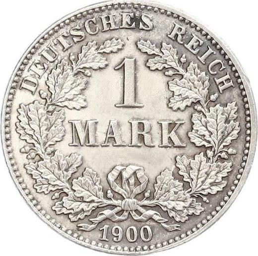 Аверс монеты - 1 марка 1900 года G "Тип 1891-1916" - цена серебряной монеты - Германия, Германская Империя