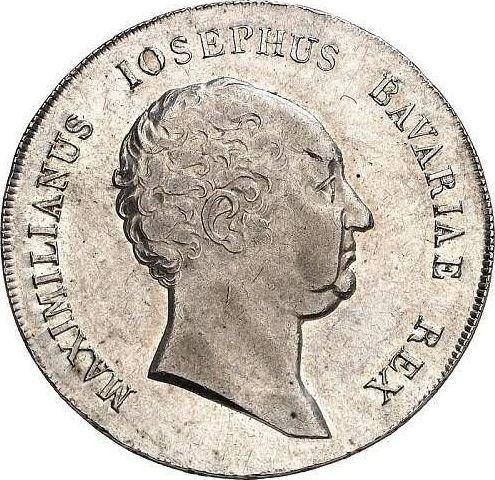 Аверс монеты - Талер 1812 года "Тип 1809-1825" - цена серебряной монеты - Бавария, Максимилиан I