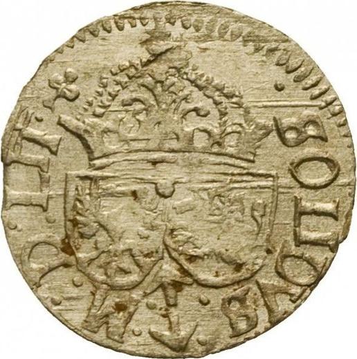 Реверс монеты - Шеляг 1651 года "Литва" - цена серебряной монеты - Польша, Сигизмунд III Ваза