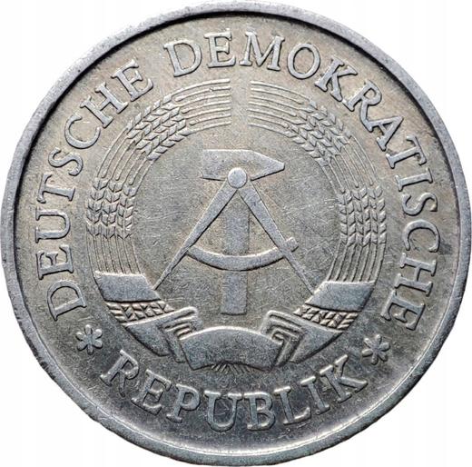 Реверс монеты - 1 марка 1975 года A - цена  монеты - Германия, ГДР
