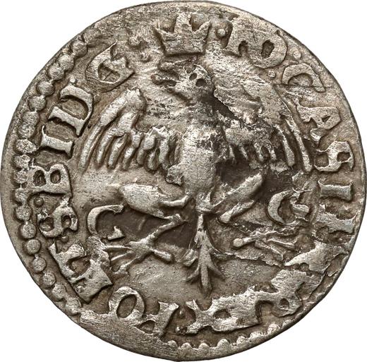 Аверс монеты - Двугрош (2 гроша) 1650 года CG - цена серебряной монеты - Польша, Ян II Казимир